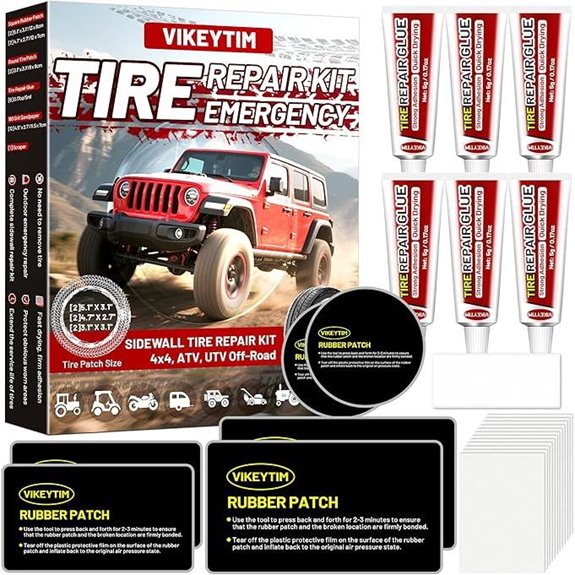 Off-Road Tire Repair Kit for 4x4 and UTV