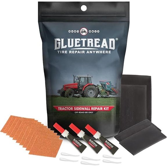 GlueTread Tractor Tire Repair Kit for Off-Road