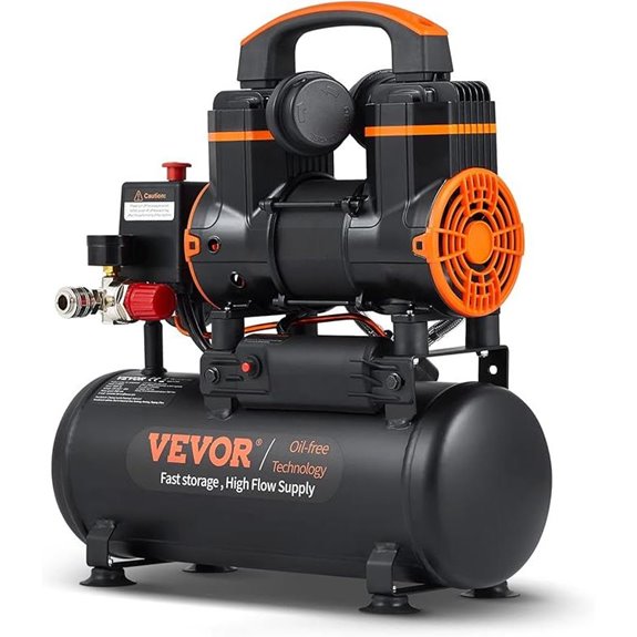 VEVOR 2.1 Gal Oil-Free Air Compressor for Auto