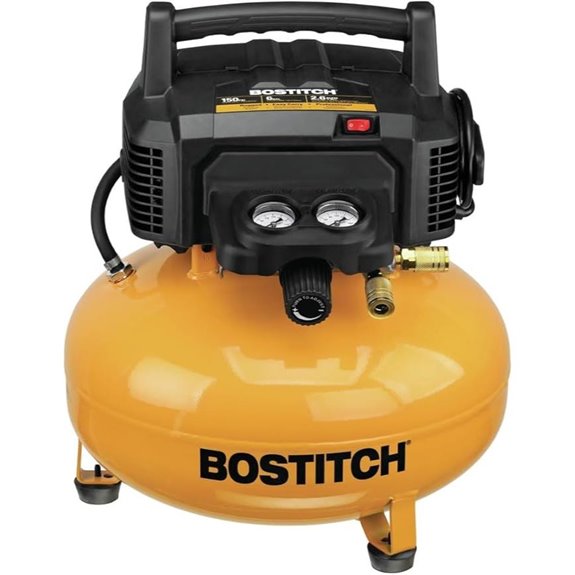 Bostitch 6-Gallon Pancake Air Compressor Oil-Free