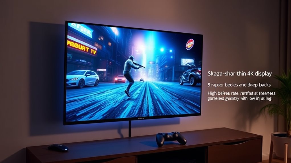 optimal gaming tv features