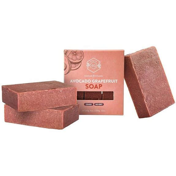 Crate 61 Organics Natural Plant-Based Soap (3 Pack)