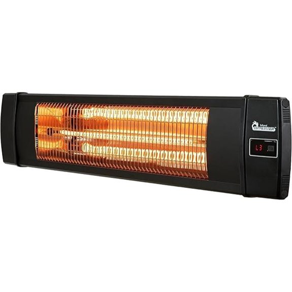 Dr Infrared Heater DR-238 Outdoor Heater (Black)