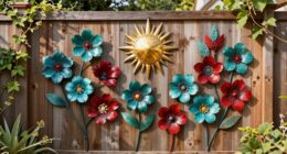 outdoor metal wall decor