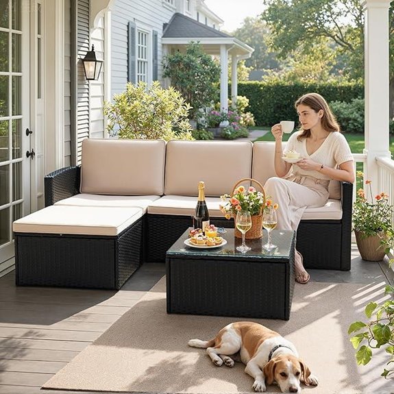 outdoor patio furniture set