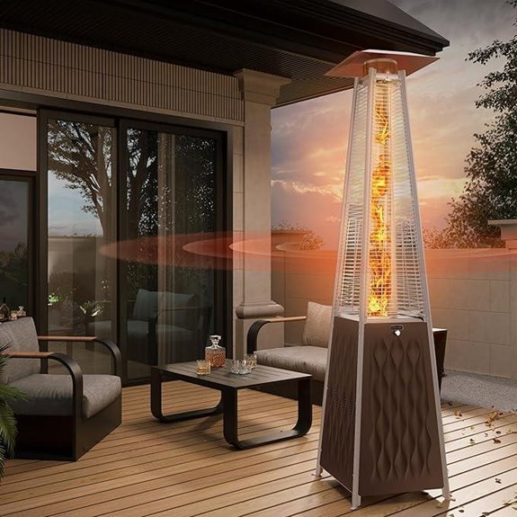 outdoor propane patio heater