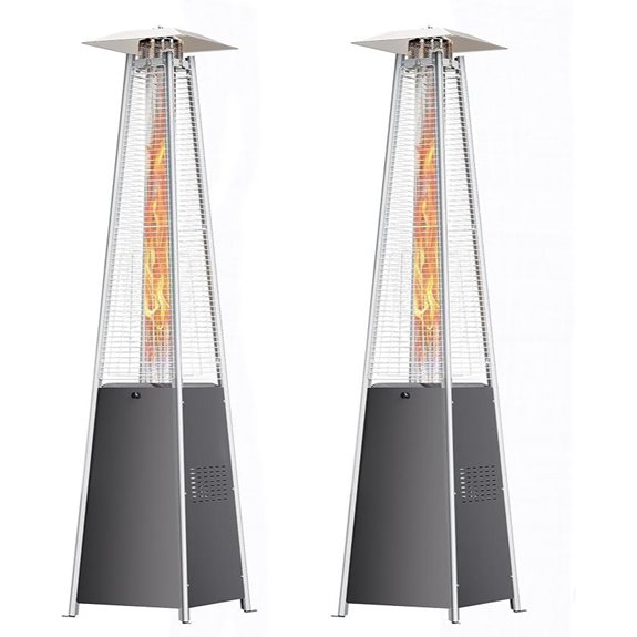 outdoor pyramid heater 48000 btu