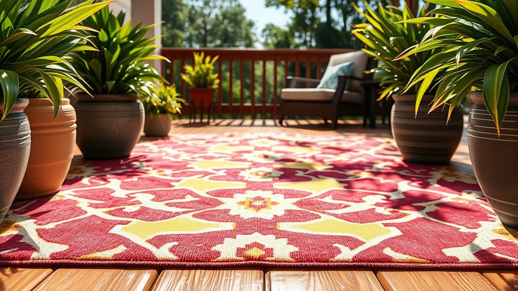 outdoor rug selection criteria