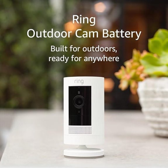 Ring Outdoor Security Camera with Two-Way Audio