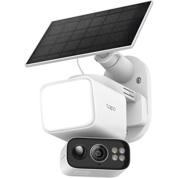 Tapo 2K Outdoor Floodlight Security Camera with Solar