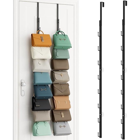 SWTYMIKI Over-The-Door Purse Organizer (2 Pack)