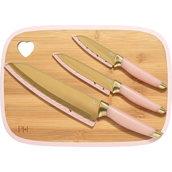 Paris Hilton Reversible Bamboo Cutting Set (7-Piece)