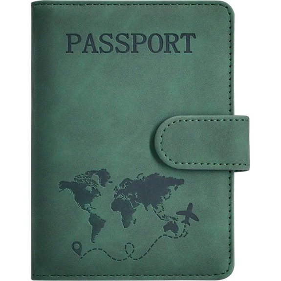 RFID Passport Holder with Card and Boarding Slots