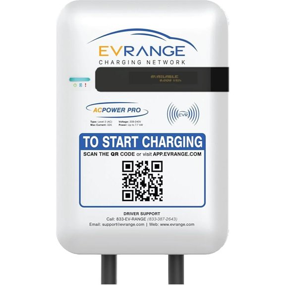 Commercial EV Charging Station with Pay App