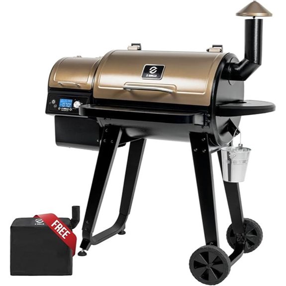 Z GRILLS ZPG-450A2 Pellet Grill & Smoker (8-in-1)