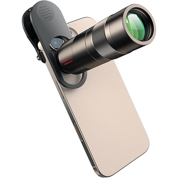 400mm Telephoto Lens for Phone with Carrying Case