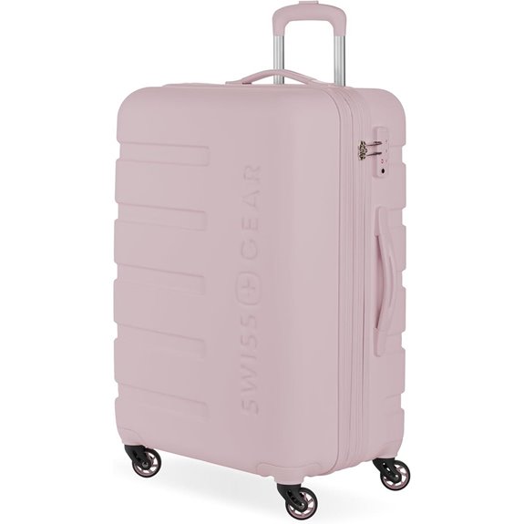 SwissGear 7366 Pink Expandable Spinner Luggage