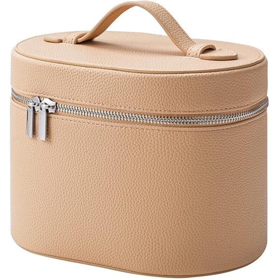 Pink Aesthetic Waterproof Travel Makeup Bag