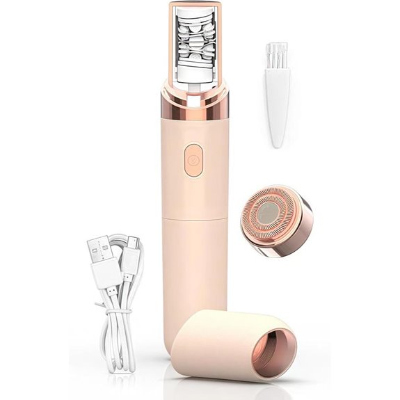 Pluxiepil Pro 3.0 Women Facial Hair Remover (Pink)