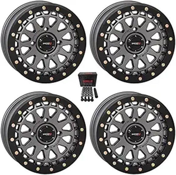 System 3 SB-6 Beadlock 15 Wheels for Polaris