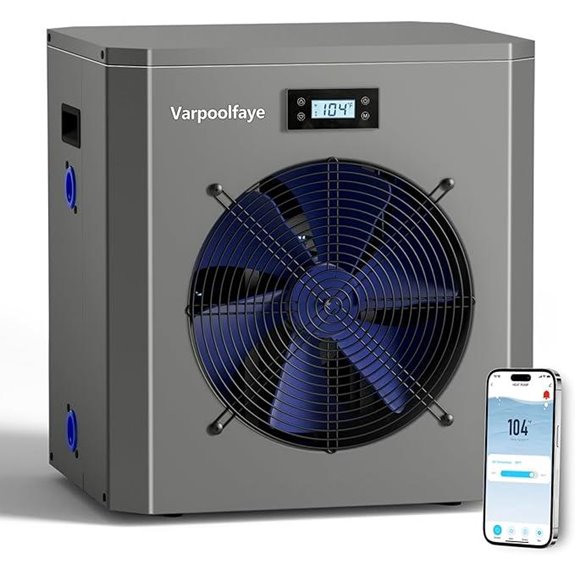 16000BTU Pool Heat Pump with WiFi Control