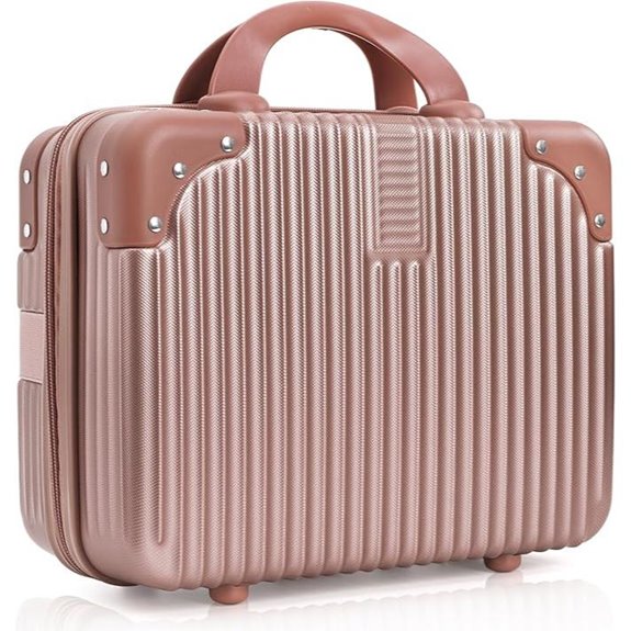 Travel Cosmetic Case with Elastic Band 12-inch Portable Bag