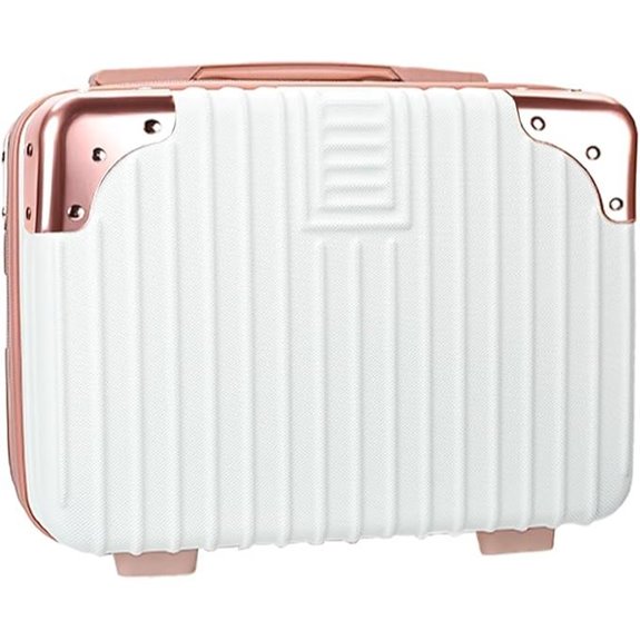 14-inch Portable Hard Shell Cosmetic Travel Organizer