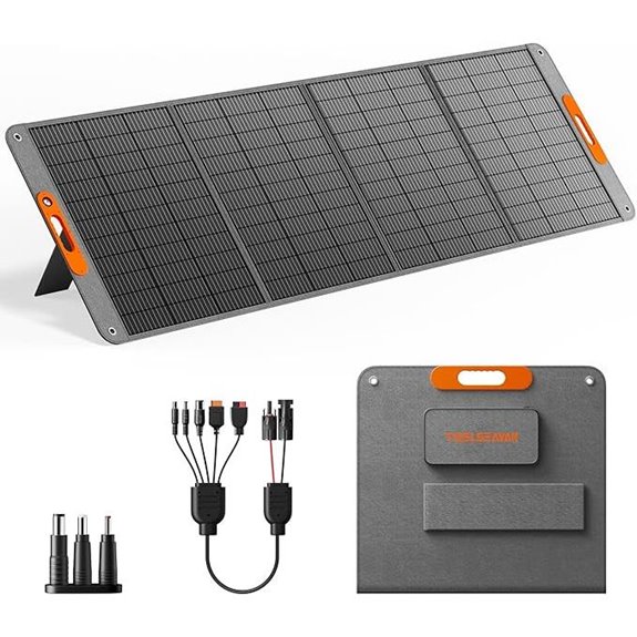 400W Foldable Solar Panel for Power Stations