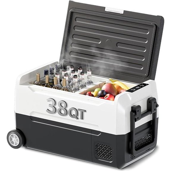 TABU 38QT Portable Car Refrigerator & Freezer