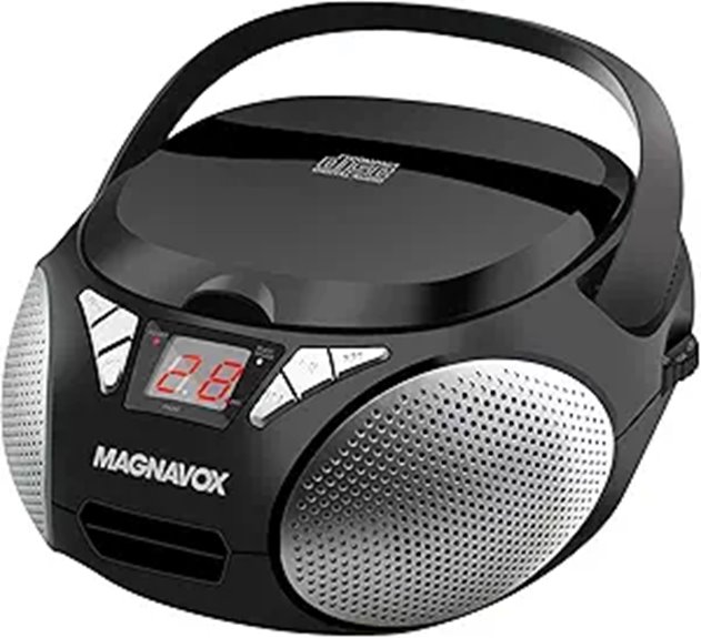 portable cd boombox