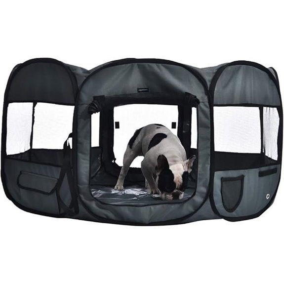 Amazon Basics Portable Dog Travel Playpen