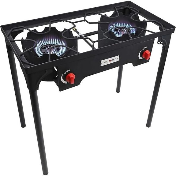 Gas One Propane Double Burner Camp Stove