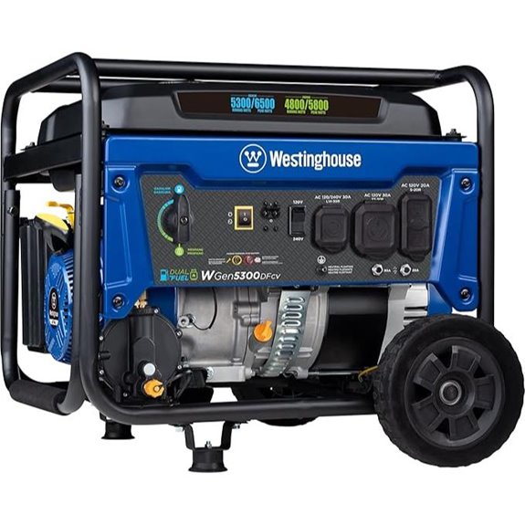 Westinghouse 6500W Dual Fuel Portable Generator