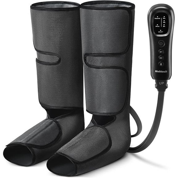 Nekteck Leg Compression Massager with Hand-held Control