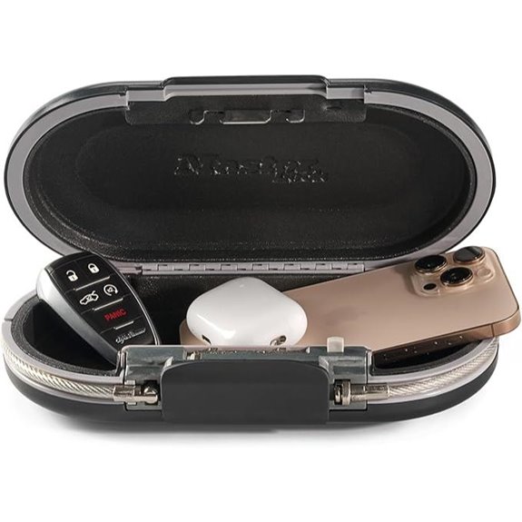 Master Lock Portable Lock Box with Custom Combo
