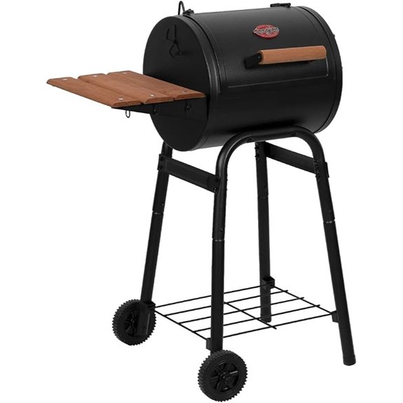 Char-Griller Patio Pro Charcoal Grill and Smoker