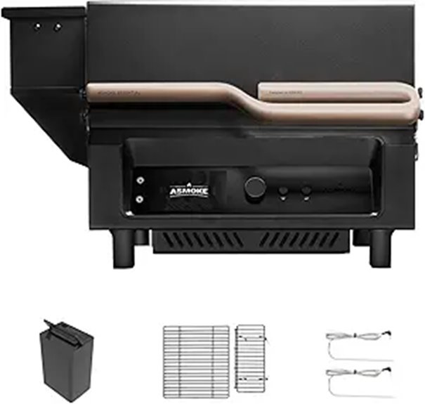 ASMOKE Essential V2 Smart Portable Wood Pellet Grill