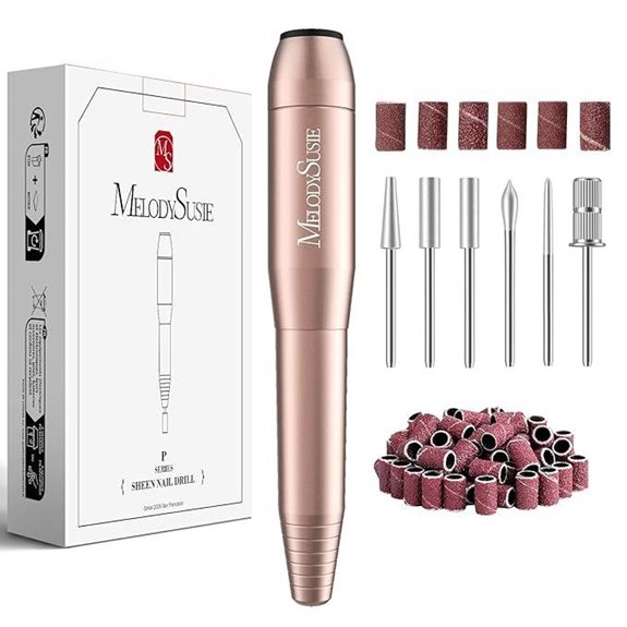 MelodySusie Pen-Style USB Nail Drill for Home Use