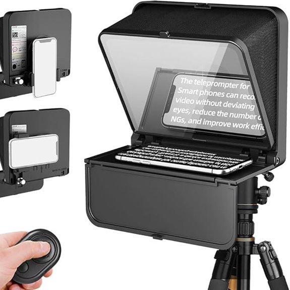 LENSGO TC7S Portable Teleprompter for Phone