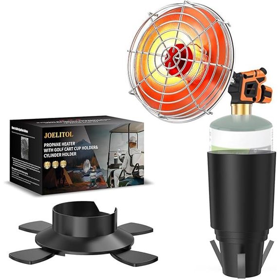 Golf Cart Heater 9200 BTU Portable Propane Heater