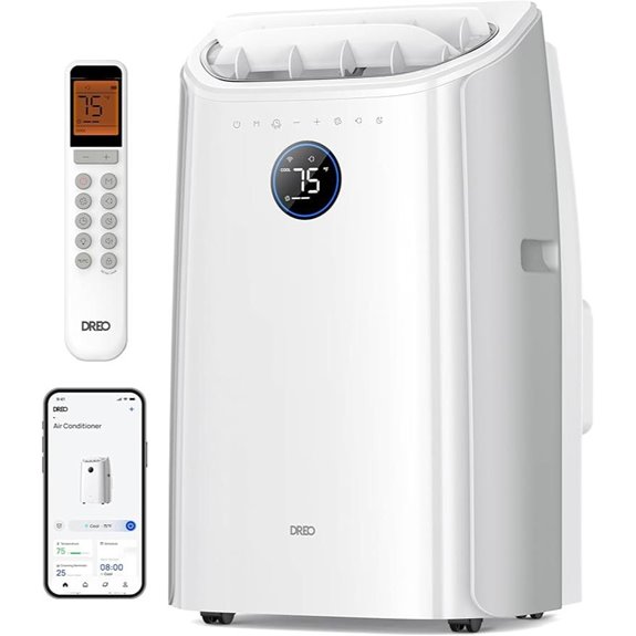 Dreo 12000 BTU Portable Smart Air Conditioner