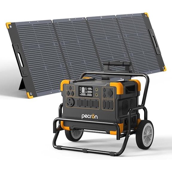 Pecron E2000LFP Solar Generator with 200W Panel Kit