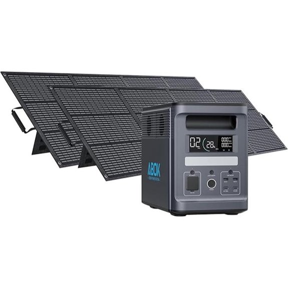 ABOK Ark2000 Solar Generator Kit with Panels