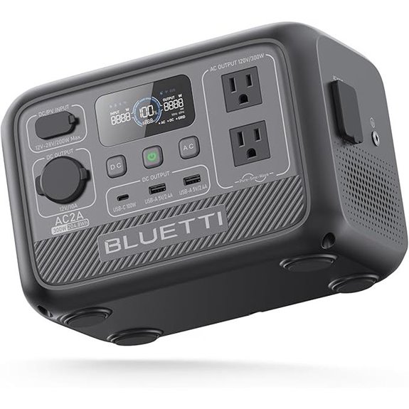 BLUETTI AC2A Portable Power Station with Solar
