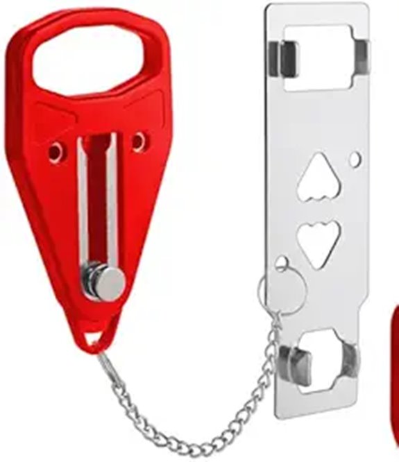 Portable Travel Door Lock for Security and Safety