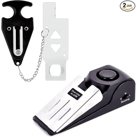 TOWODE Portable Door Lock & Alarm for Travel