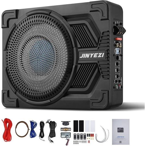 1200W Under Seat Subwoofer with Amp for Vehicles