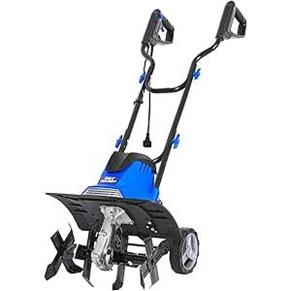 BILT HARD 10Amp Electric Garden Tiller with Wheels