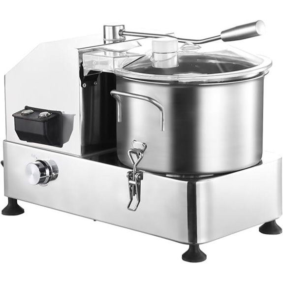 powerful stainless steel processor