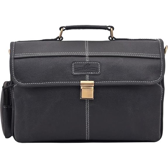 Full Grain Leather Camera Bag for DSLR